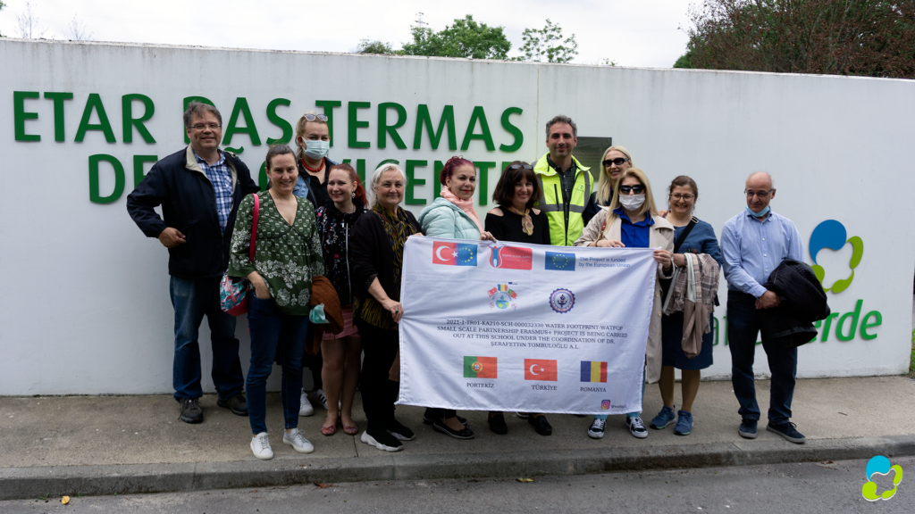 Participação no projeto "Water footprint Erasmus+"
